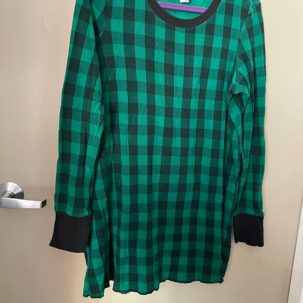 Long sleeve sleep shirt